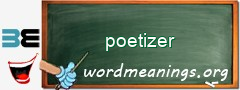 WordMeaning blackboard for poetizer
